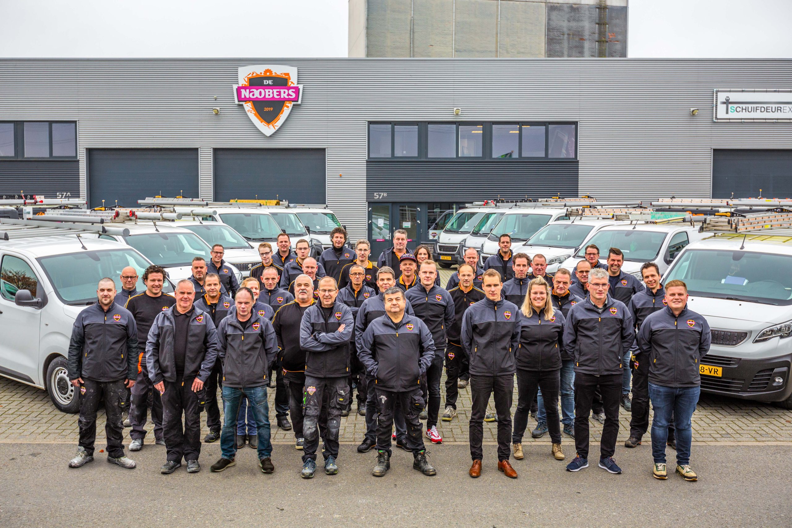 De Naobers teamfoto